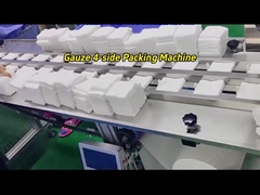 2.5KW 4 Side Seal Packaging Machine เครื่องบรรจุผ้ากอซทางการแพทย์เชิงกล