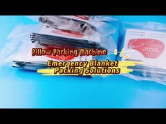 เครื่องห่อพับไม่บุบสลาย 2KW Automatic Stacking Machine First Aid Blanket