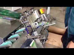 เครื่องบรรจุกระเป๋าผ้าเช็ดผ้าอนามัยแบบครึ่งอัตโนมัติ