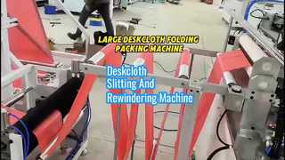 เครื่องตัดโรลลิ่งสแบบพับอัตโนมัติขนาดใหญ่แบบใช้แล้วทิ้ง