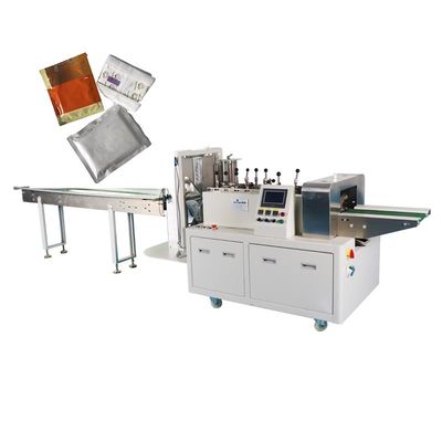 5.5KW ผ้าอนามัยเครื่องซีลด้านข้าง 4 ด้านเหล็กคาร์บอน