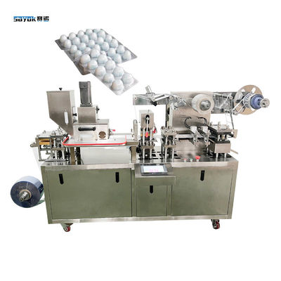คุณภาพ  380V Thailand Alcohol Cotton Ball Blister Packing Machine Flat Plate Type โรงงาน