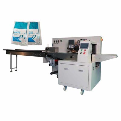 เครื่องบรรจุถุงมือ Servo Driven อัตโนมัติ 2.8KW แพ็คถุงมือตรวจ