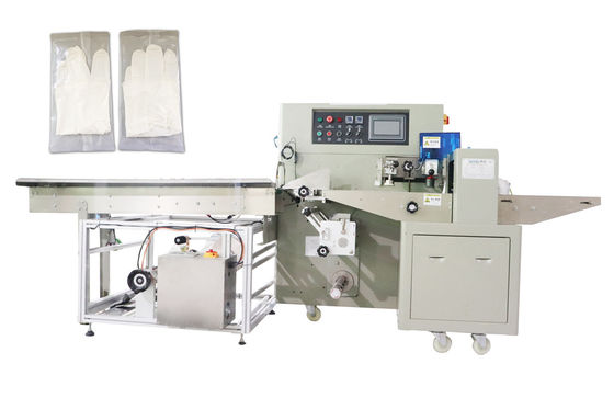 เครื่องห่อฟิล์ม Servo PE อัตโนมัติ เครื่องบรรจุผ้าก๊อซทางการแพทย์