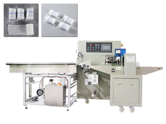 เครื่องบรรจุผ้าก๊อซอัตโนมัติ ฟิล์ม PE เครื่องบรรจุทางการแพทย์ 3KW