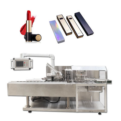 เครื่องบรรจุแนวนอนไฟฟ้า Cartoning Cartoning Lipstick Box
