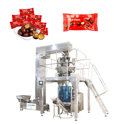 เครื่องชั่งน้ำหนักและบรรจุถุงอัตโนมัติ Mellitus 5.5KW Vertical