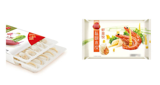 เครื่องบรรจุเกี๊ยวแนวนอน แบบอัตโนมัติ เกรดอัตโนมัติ