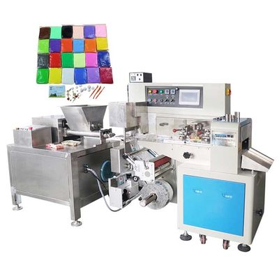เครื่องบรรจุดินน้ำมันอัตโนมัติ Extruder Packing Line Machine