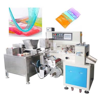 เครื่องบรรจุดินน้ำมันอัตโนมัติ Extruding Cutting Sealing