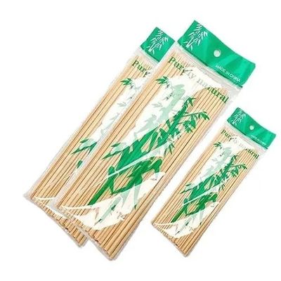 เครื่องบรรจุแท่งไม้ไผ่เสียบบาร์บีคิวอัตโนมัตินับและให้อาหาร
