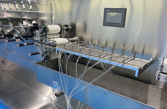 เครื่องทำผ้าเปียกสำหรับเด็กความเร็วสูง บรรจุ 30-120 ชิ้น