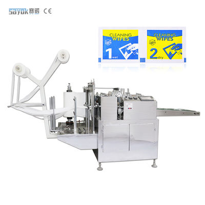PLC เครื่องทําสวาบแอลกอฮอล์ 60x30MM เครื่องพัดพัดพัดพัดพัด