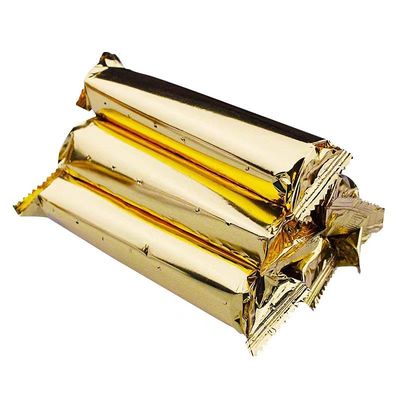 เครื่องควบคุมเซอร์โว 220V 50Hz เครื่องบรรจุหมอนฟิล์มโลหะที่กําหนดเองสําหรับกระดาษร้อน