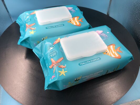 เครื่องบรรจุผ้าเช็ดเปียกแบบยืดหยุ่น ทําให้สามารถเปลี่ยนกันได้อย่างรวดเร็ว ระหว่างขนาดและวัสดุบรรจุผ้าเช็ดเปียกที่แตกต่างกัน