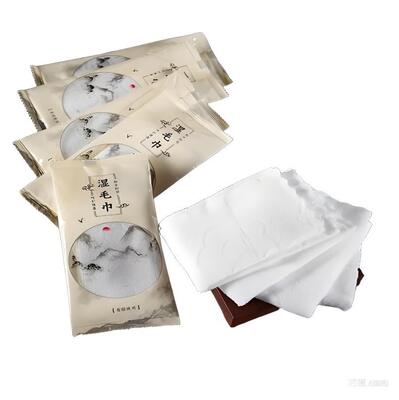 เครื่องบรรจุผ้าเช็ดเย็น PC เดี่ยวที่ได้รับความนิยมสําหรับการใช้ในกลางแจ้งในฤดูร้อน