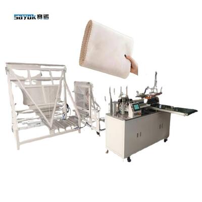 Compact Designed Automatic Folding Rewinding Machine For Disposable Non-woven Fiber Cleaning Cloth